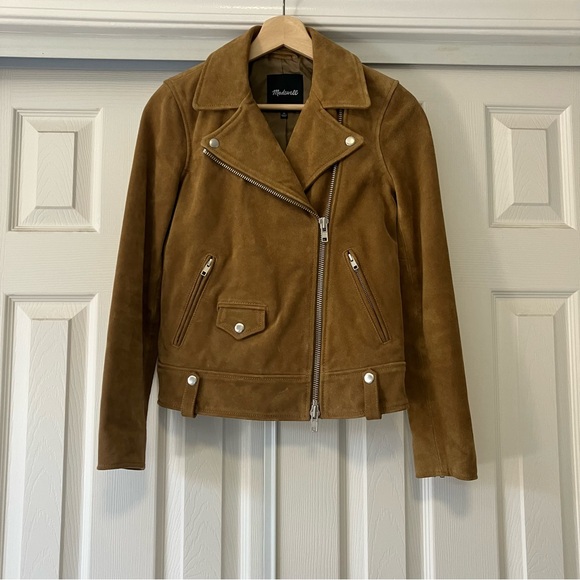 Madewell Suede Moto Jacket - Picture 3 of 4